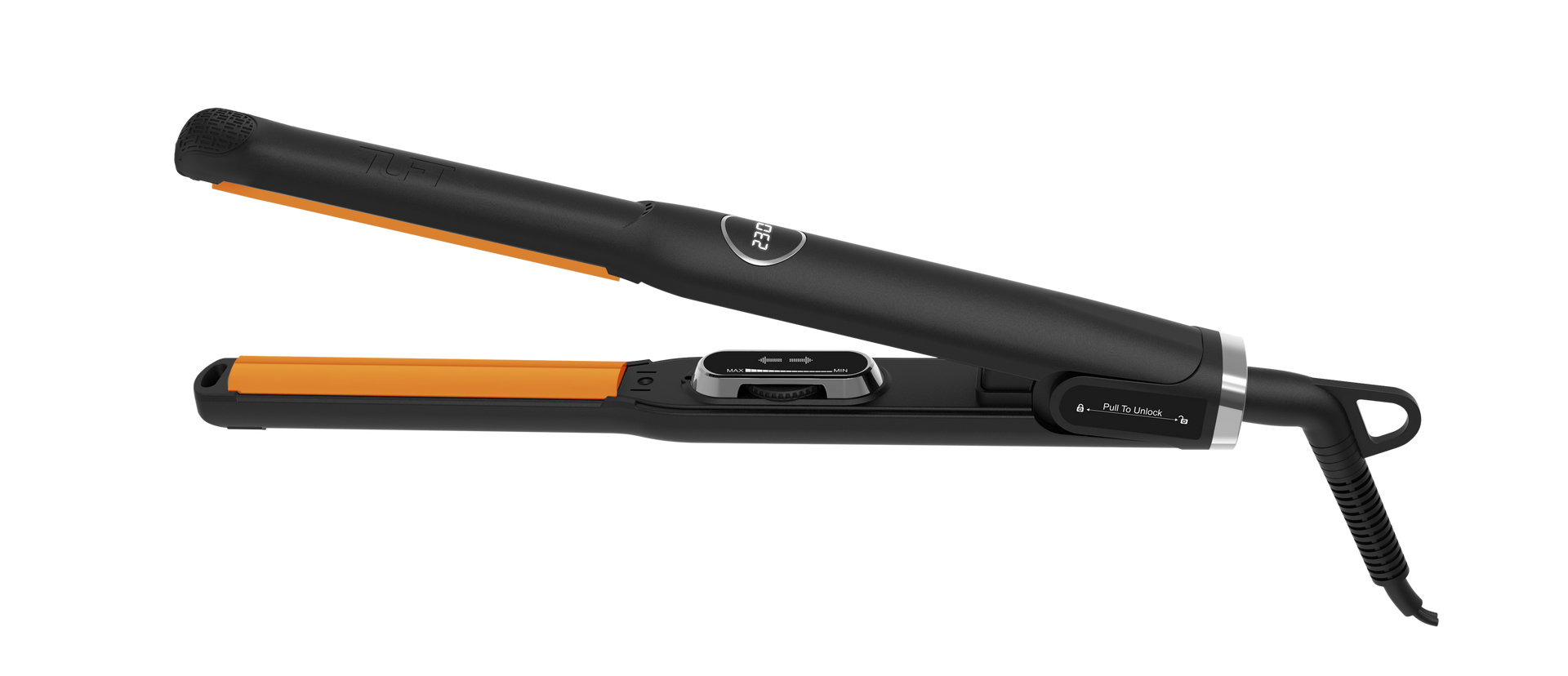 Curved plate hair straightener deals